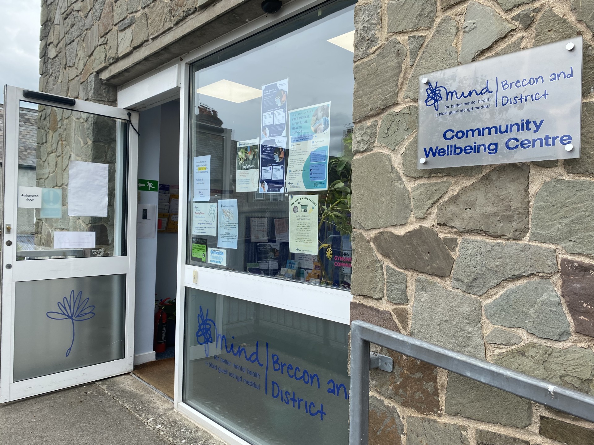 Brecon Specsavers names South Powys Mind as Charity of the Year