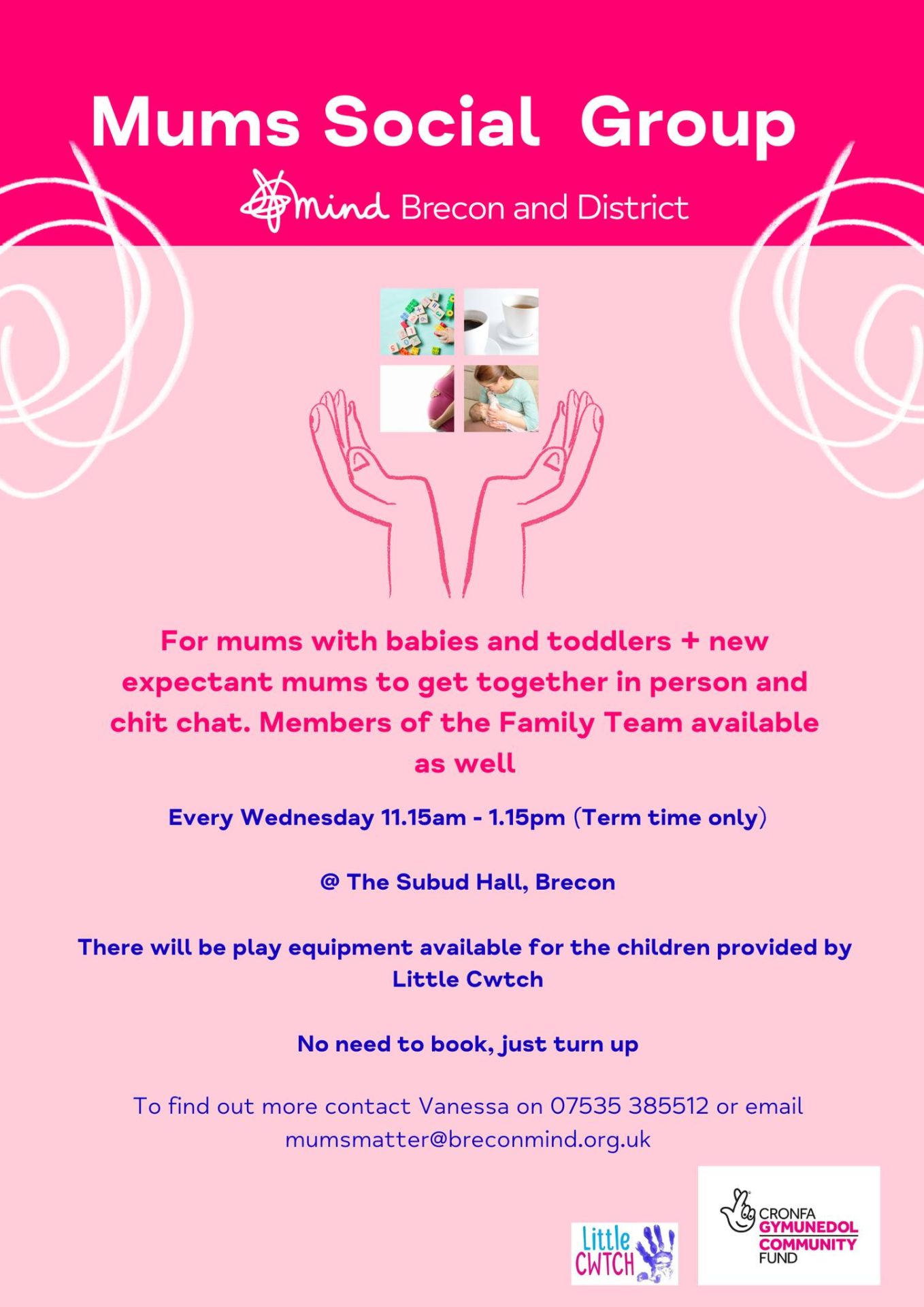 Mum’s Social Group is back from 3rd September