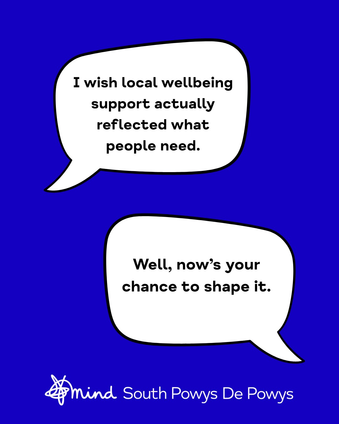 Help Shape Mental Health and Wellbeing Support in South Powys